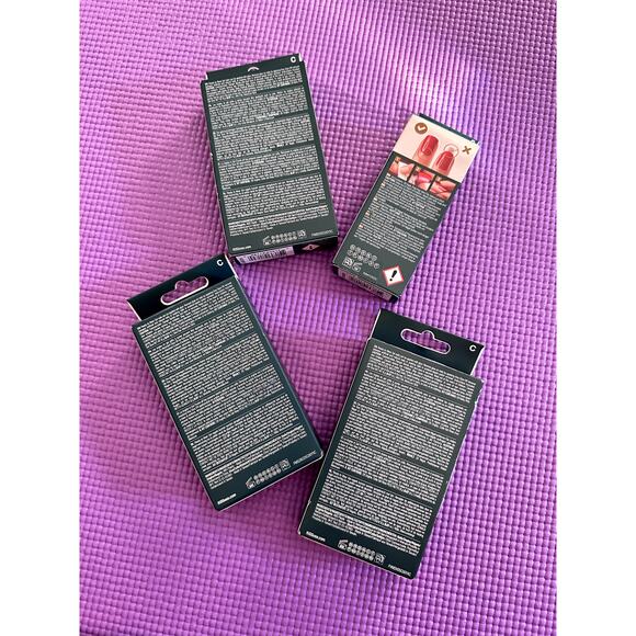 Lot of 4 Kiss Voguish Fantasy Nails Glue Included Ready to Wear Gel, Press-On - Picture 4 of 4